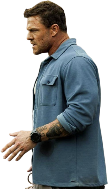Runner Alan Ritchson Shacket - Image 3